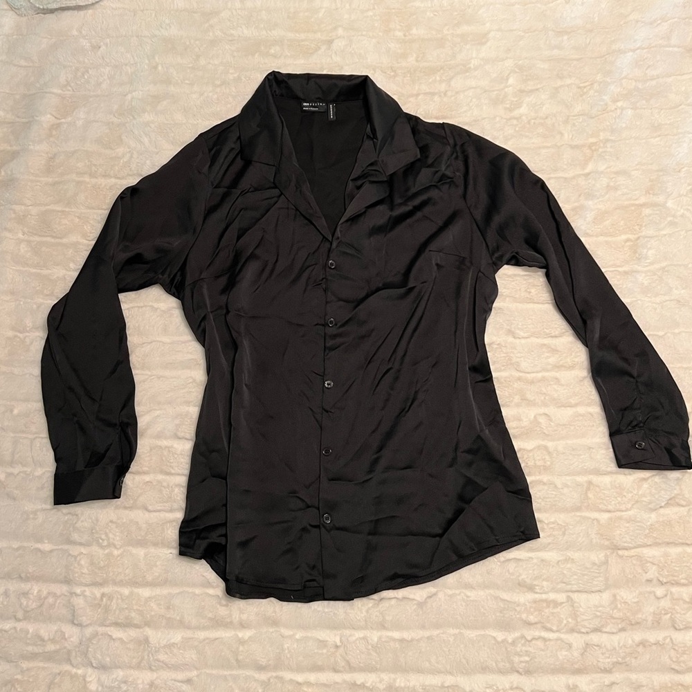Asos Design Satin Like Blouse